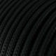 Φωτιστικό Εξωτερικού Χώρου Snake Eiva με Μεταλλικό Καπέλο Πιάτο mini Ellepì Maioliche, με στεγανό ντουί IP65 και φις Black - Majolica Λευκό - Μαύρο Χωρίς Λάμπα