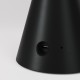 Φορητό Επαναφορτιζόμενο Φωτιστικό Cabless01 με LED λαμπτήρα G125 γλόμπο καθρέπτου Ασημί Μαύρο Με Λάμπα