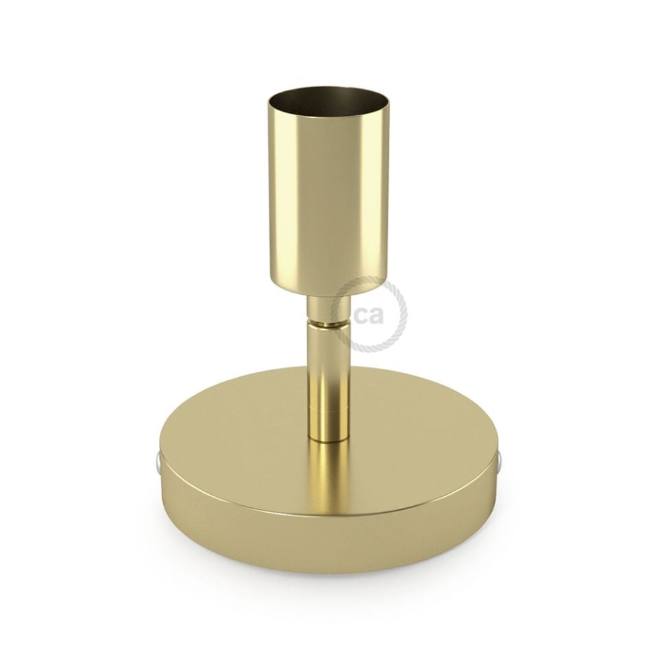 Φωτιστικό Τοίχου ή Οροφής Fermaluce Glam 90° Monochrome, κινητό μεταλλικό Χρυσό