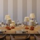 Επιτραπέζιο Φωτιστικό Μεταλλικό Alzaluce με Καπέλο Impero, με υφασμάτινο καλώδιο, διακοπτάκι και διπολικό φις Light Jute - Χάλκινο Αντικέ - Γιούτα ανοιχτόχρωμο 25 cm