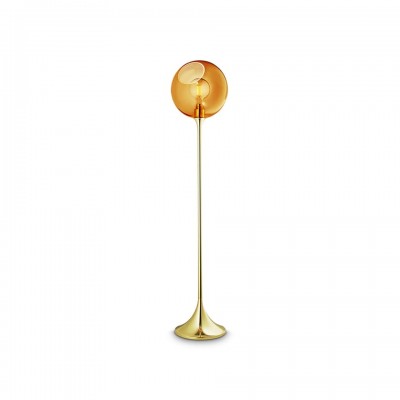 Floor Lamp Ballroom Floor Ø32cm Amber and Gold