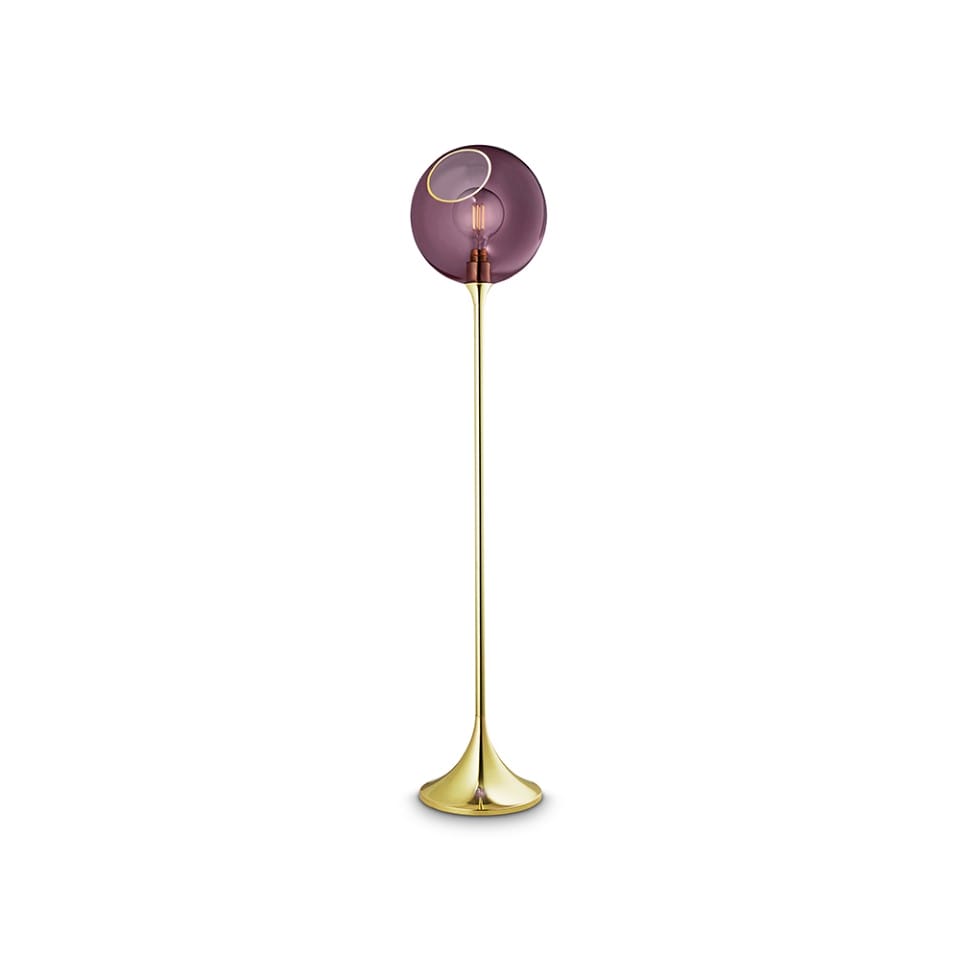 Floor Lamp Ballroom Floor Ø32cm Purple Rain and Gold