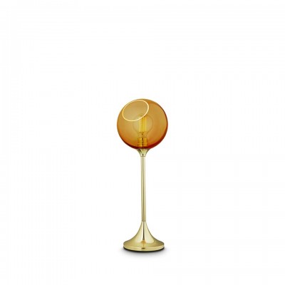 Επιτραπέζιο Φωτιστικό Ballroom Table Ø20cm Μελί και Χρυσό