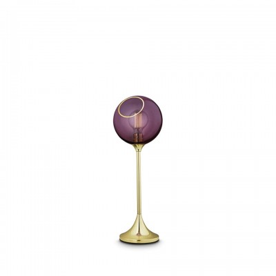 Table Lamp Ballroom Table Ø20cm Purple Rain and Gold