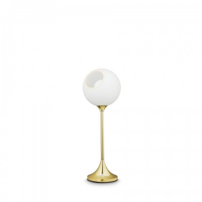 Table Lamp Ballroom Table Ø20cm White Snow and Gold