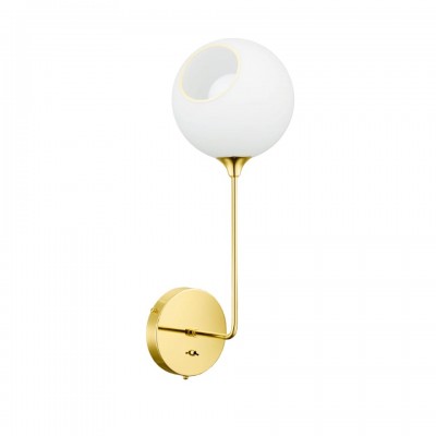 Wall Lamp Ballroom The Wall Ø25cm White Snow and Gold