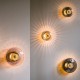 Wall Lamp New Wave Optic Wall Ø26cm Clear
