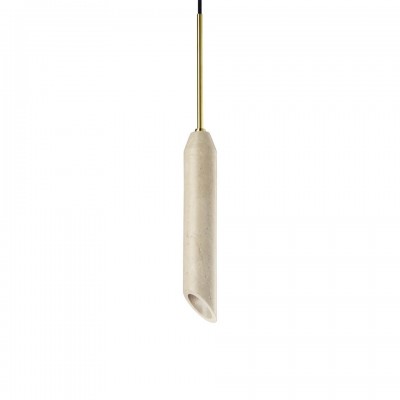 LED Hanging Spot Lamp Marble Art Ø5cm Sand