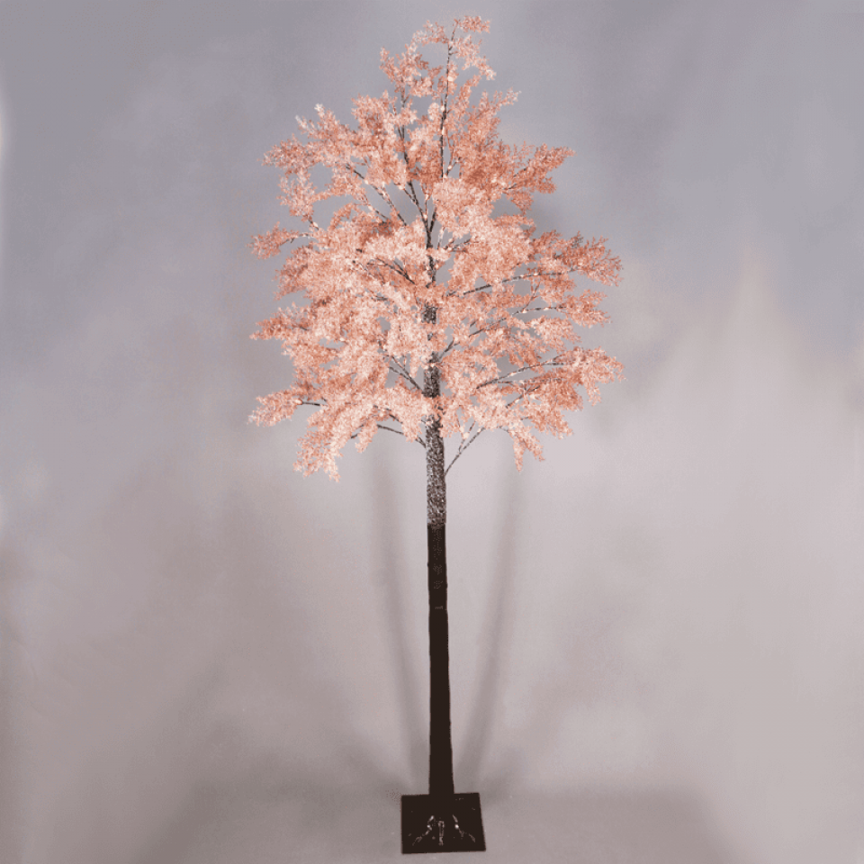 LED Snow Flower Tree με 160 LED Θερμό Λευκό