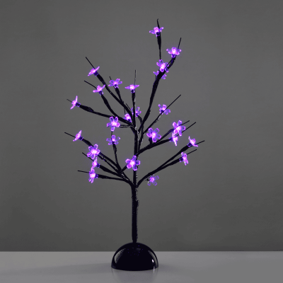 LED Table Tree με 25 LED Μαύρο