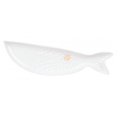 Πορσελάνινο Διακοσμητικό Μπολάκι "Fish" 15 x 4cm