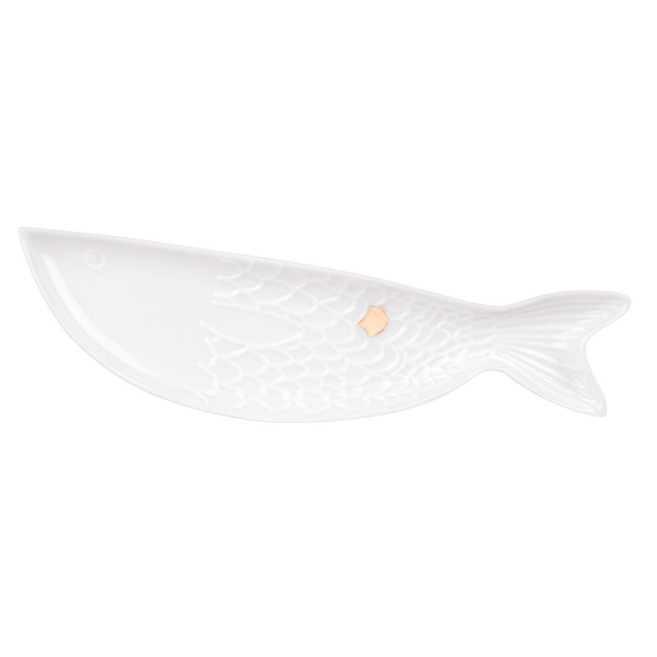 Πορσελάνινο Διακοσμητικό Μπολάκι "Fish" 15 x 4cm