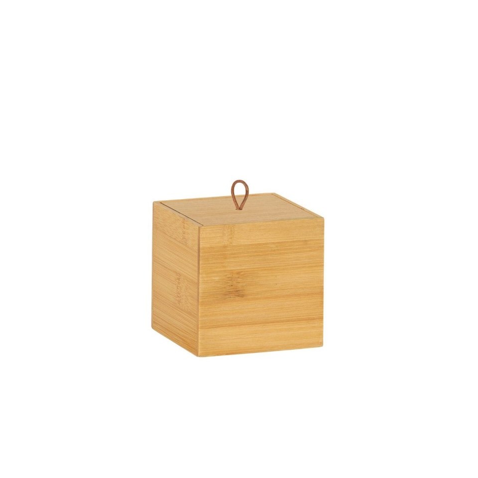 Κουτί Αποθήκευσης Πολλαπλών Χρήσεων Square Bamboo