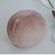 Σκαμπό Μπάλα Ενεργού Καθίσματος Vlip Κοτλέ Απαλό Ύφασμα 65cm Ροζ