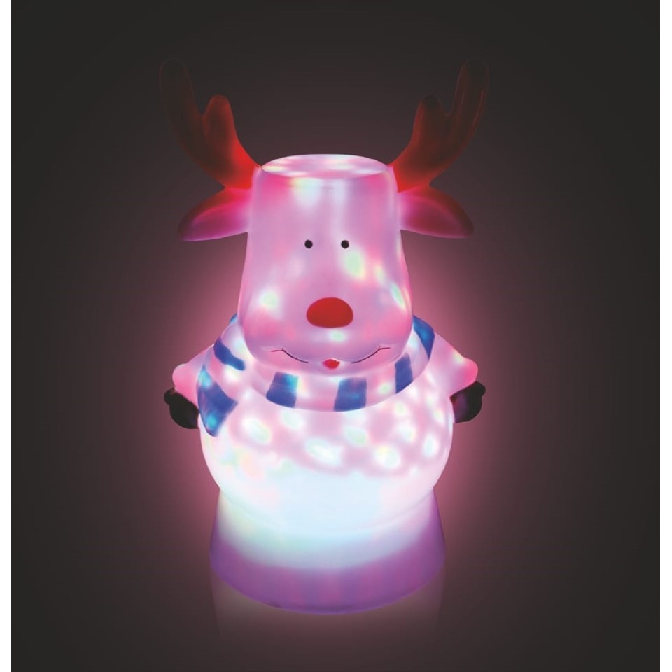LED Χριστουγεννιάτικος Προτζέκτορας Τάρανδος Μπαταρίας