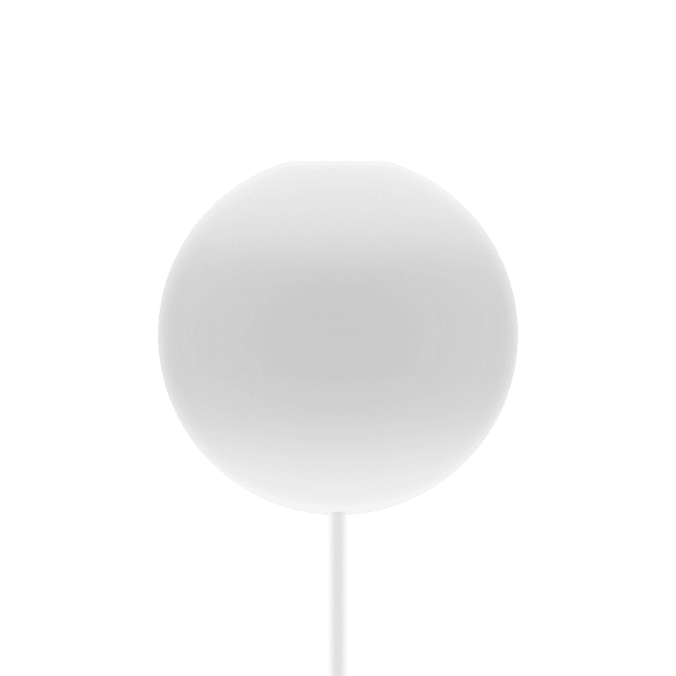 Ροζέτα Σιλικόνης Λευκή Στρογγυλή Cannonball