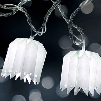 Decorative LED Paper Mini Lights 10L Cold White