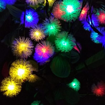 Decorative LED Lights Snowballs Multicolor 