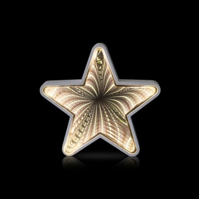 Decorative Wooden LED Christmas Star