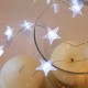 Φωτάκια Χαλκού με Αστέρι Λευκό Φως 50LED 5m μπαταρίας