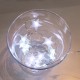Silver Wire String light Star Cool White 50 LED battery