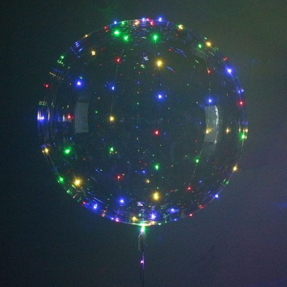 Φωτάκια Χαλκού 50 LED 5m Πολύχρωμα RGB με Μπαταρία