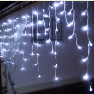 LED Rain Lights Clear Wire and Cool white LED