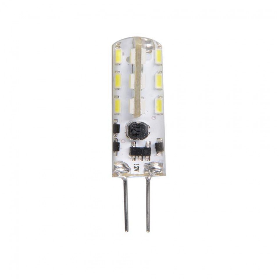 LED Λάμπα G4 1,5W 12V AC/DC Dimmable Σιλικόνης