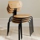 Curious Chair Black Legs by UMAGE