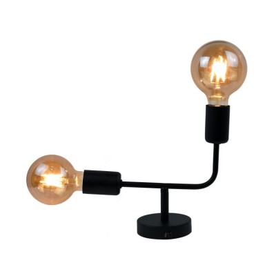 Wall lamp Candella Double Lamps Black