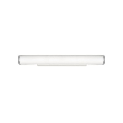 Bathroom Linear Wall Lamp with Glass E14 72cm ICE 4 White