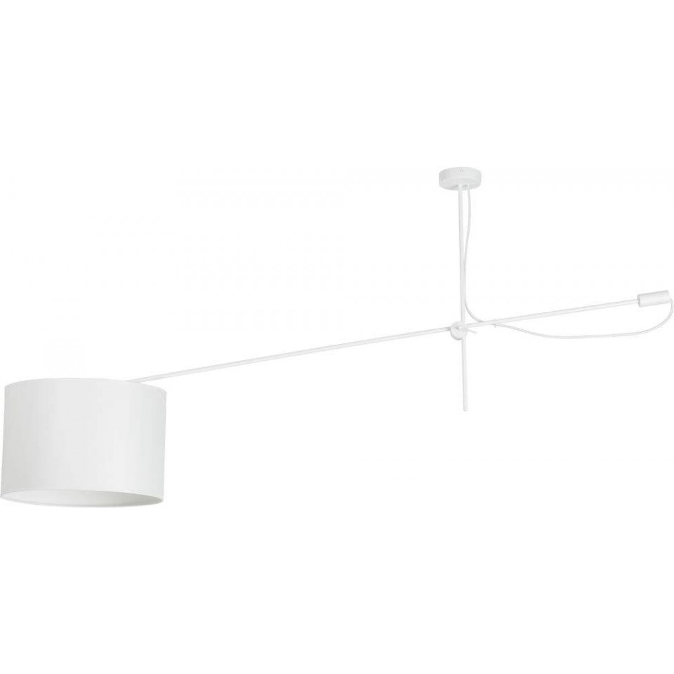 Celiling Lamp Viper with white Lampshade
