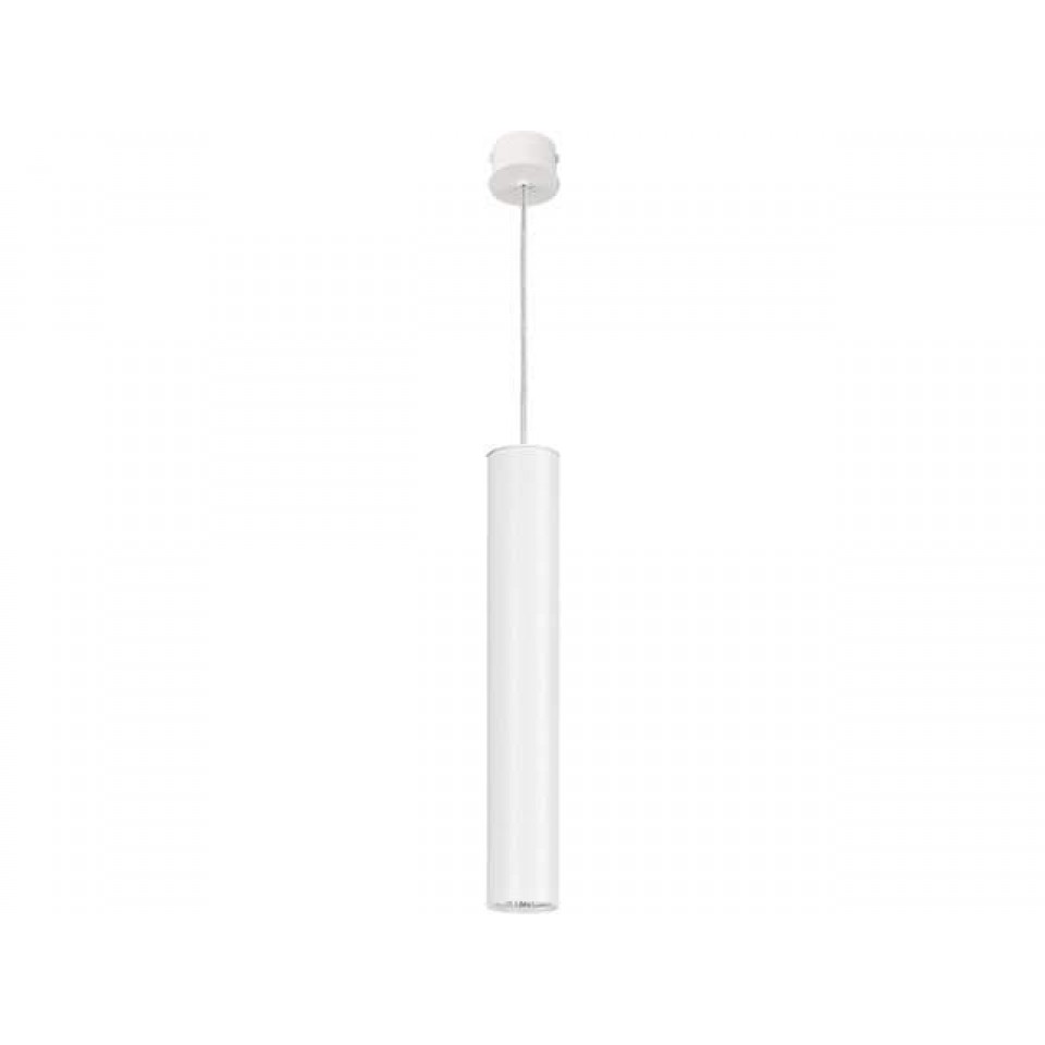 Modern Tubular Pendant Lamp GU10 ø5,5cm Eye L White