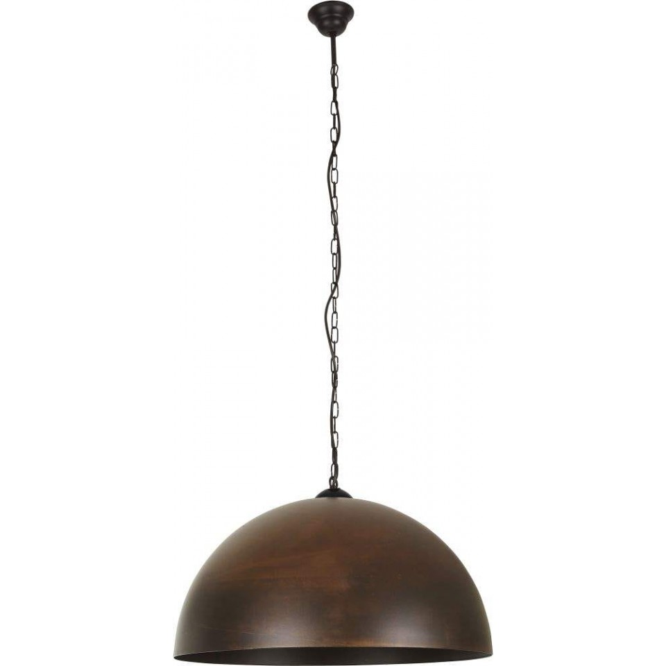 Pendant Lamp Hemisphere Rust (Large) 1xE27