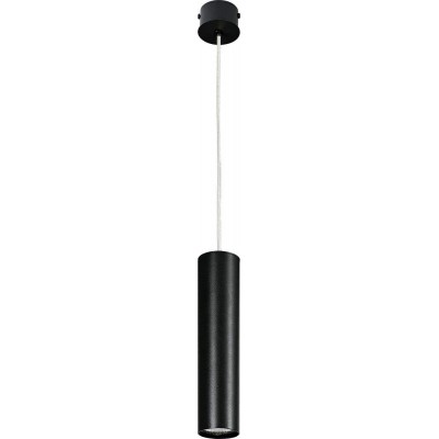 Μοντέρνο Σωληνωτό Κρεμαστό Φωτιστικό GU10 ø5,5cm Eye M Μαύρο