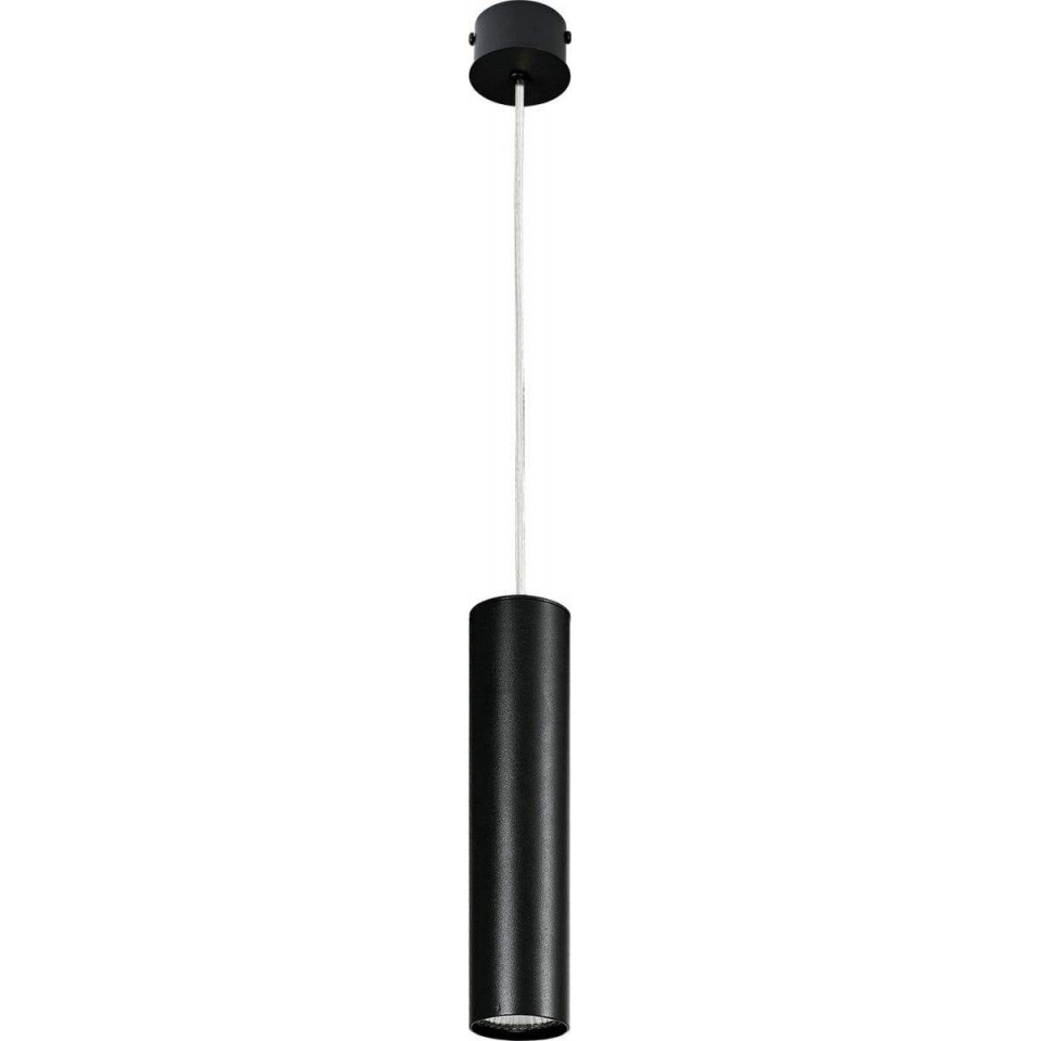 Μοντέρνο Σωληνωτό Κρεμαστό Φωτιστικό GU10 ø5,5cm Eye M Μαύρο