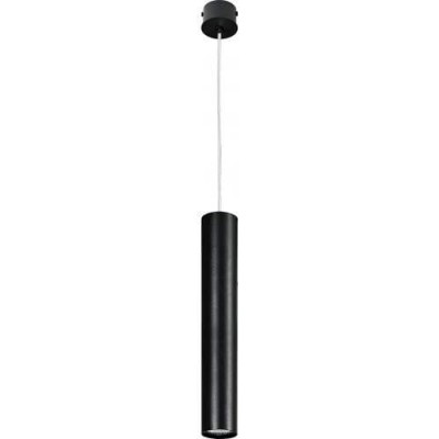 Modern Tubular Pendant Lamp GU10 ø5,5cm Eye L Black