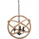Pendant Light Ball with Rope 3XE14