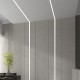 Linear LED Light Paz 57W 140.8cm Black/White