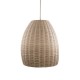 Handmade Xl Pendant Lamp Rattan ø60cm Natural Bamboo