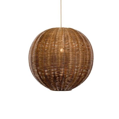 Boho Bamboo Lampshade Ratan Rondo Ball G60cm 
