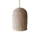 Handmade Xl Pendant Lamp Rattan ø40cm Natural Bamboo with rope