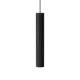 LED Spot Chimes Wooden Pendant Lamp Black by UMAGE