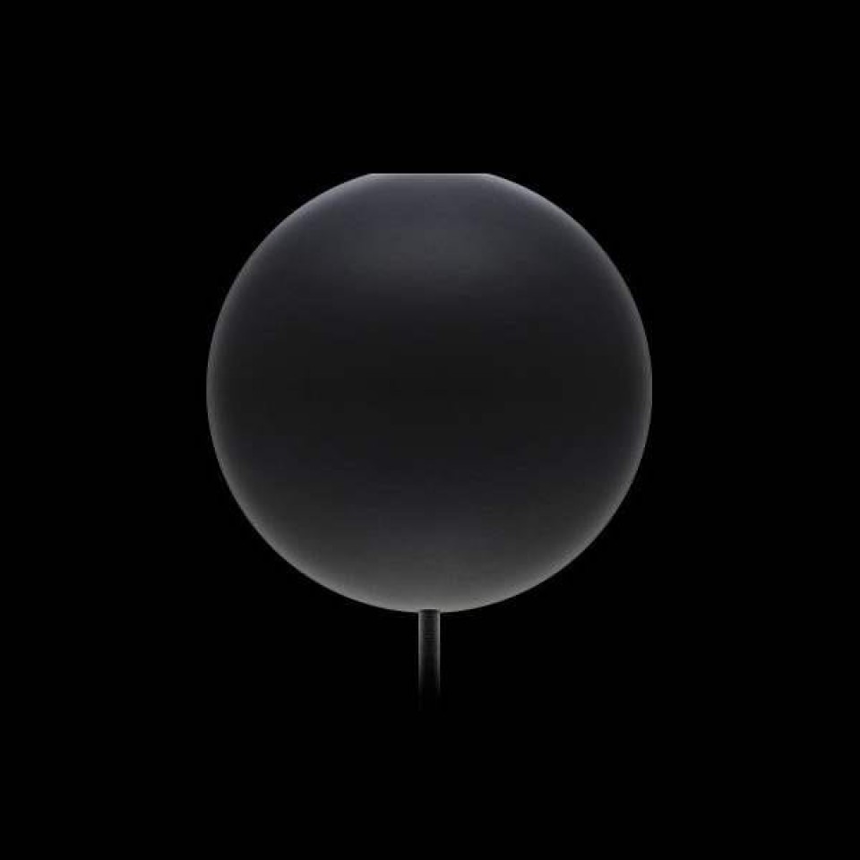 Ροζέτα Σιλικόνης Μαύρη Στρογγυλή Cannonball