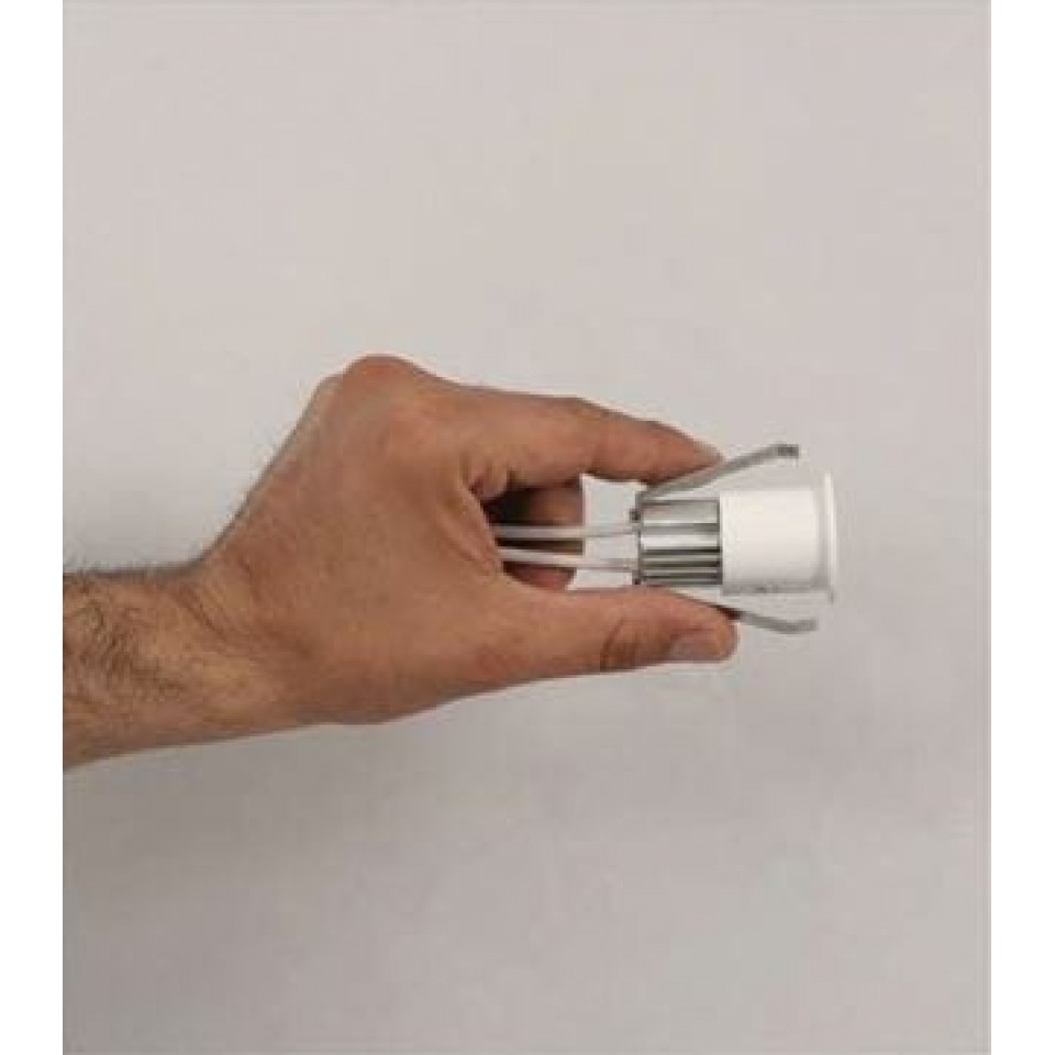 Χωνευτό LED Σποτ Στρογγυλό Mini Κινητό Beam Λευκό GU10 10 μοίρες IP44