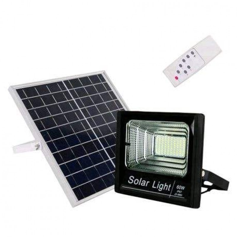 Solar LED Floodlight 60W Black IP65
