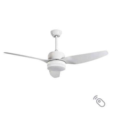 Fan with Light LED 18W White
