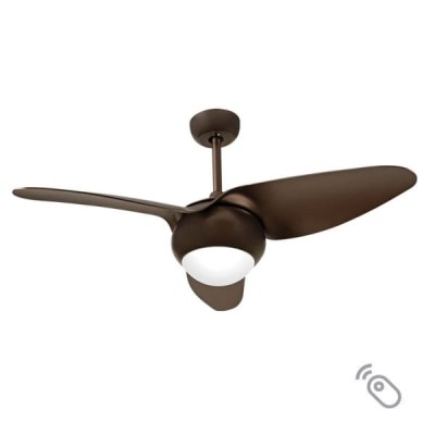 Ceiling Fan with Light Bayamo Brown LED 18W
