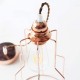 Minimal Copper Cage Lampholder with switch