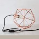 Polyhedron Handmade Pendant Light Copper Diamond | Decolight.gr